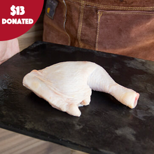 Fresh Chicken Full Leg, Packaging Type: White Plastic Bag, for